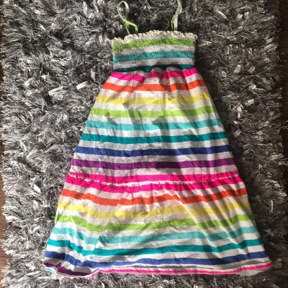 Girls Striped Dress